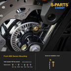 Titanium Alloy Bolts Compatible with BMW C400GT Motorcycle Upgrade Fasteners