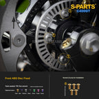 Titanium Alloy Bolts Compatible with BMW C400GT Motorcycle Upgrade Fasteners