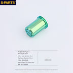 SPARTS Ducati Upper Triple Clamp Cylinder Nuts Titanium Bolts L50 & L63