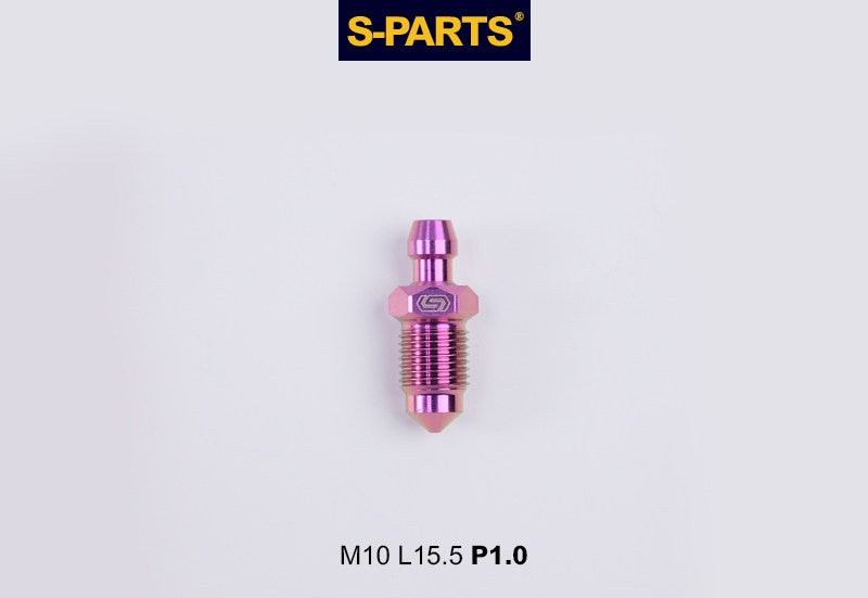 SPARTS Titanium Brake Bleeder Screws M6 / M8 / M10 – For Frando & Brembo Motorcycle Calipers