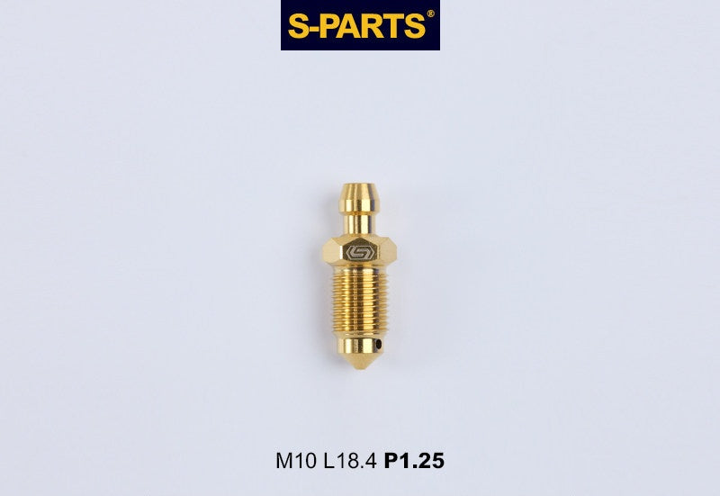 SPARTS Titanium Brake Bleeder Screws M6 / M8 / M10 – For Frando & Brembo Motorcycle Calipers