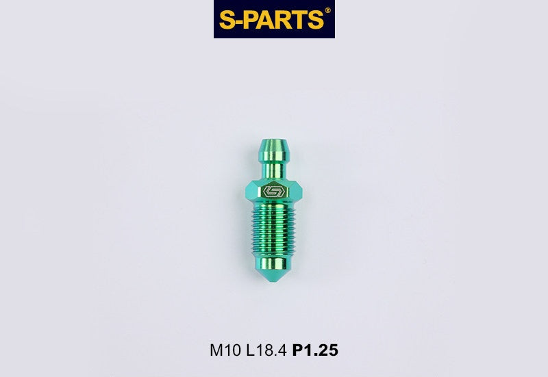 SPARTS Titanium Brake Bleeder Screws M6 / M8 / M10 – For Frando & Brembo Motorcycle Calipers