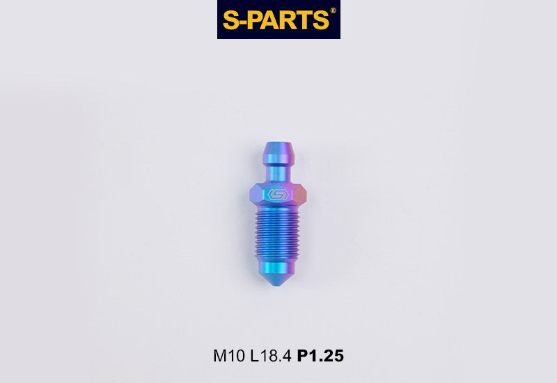 SPARTS Titanium Brake Bleeder Screws M6 / M8 / M10 – For Frando & Brembo Motorcycle Calipers