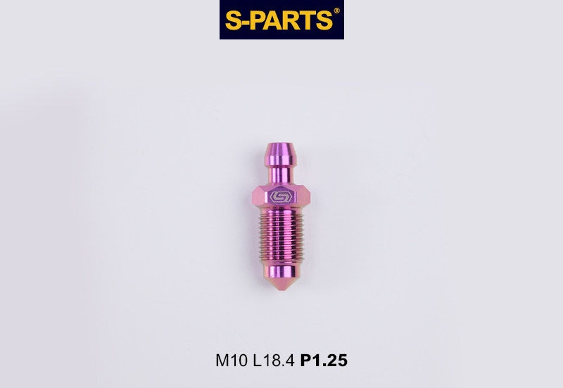 SPARTS Titanium Brake Bleeder Screws M6 / M8 / M10 – For Frando & Brembo Motorcycle Calipers