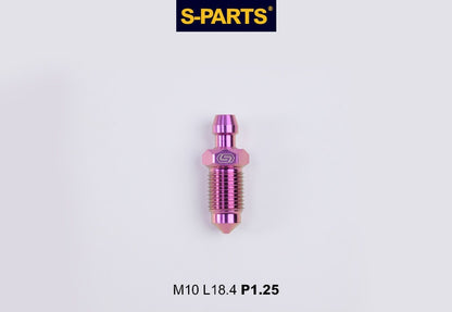 SPARTS Titanium Brake Bleeder Screws M6 / M8 / M10 – For Frando & Brembo Motorcycle Calipers