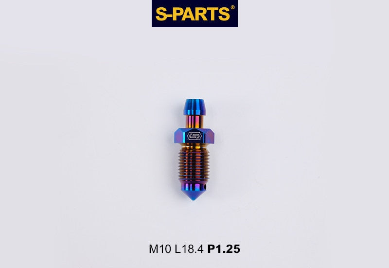 SPARTS Titanium Brake Bleeder Screws M6 / M8 / M10 – For Frando & Brembo Motorcycle Calipers