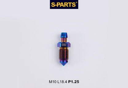 SPARTS Titanium Brake Bleeder Screws M6 / M8 / M10 – For Frando & Brembo Motorcycle Calipers