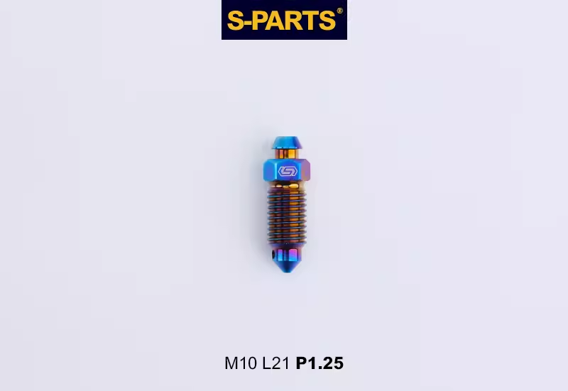 SPARTS Titanium Brake Bleeder Screws M6 / M8 / M10 – For Frando & Brembo Motorcycle Calipers