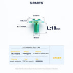 SPARTS A3 Series M6 Titanium Button Head Bolt D15 Grade TC4 | Motorcycle & E-Bike Upgrade Screw