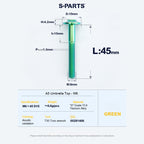 SPARTS A3 Series M6 Titanium Button Head Bolt D15 Grade TC4 | Motorcycle & E-Bike Upgrade Screw