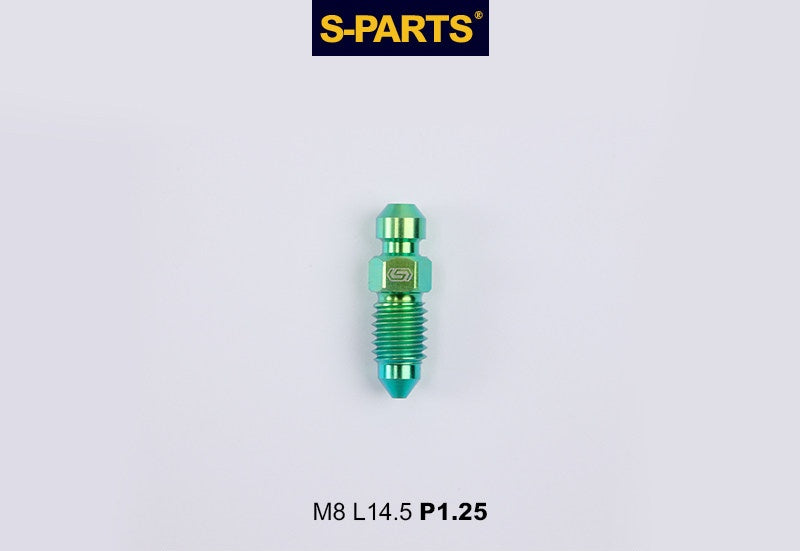 SPARTS Titanium Brake Bleeder Screws M6 / M8 / M10 – For Frando & Brembo Motorcycle Calipers