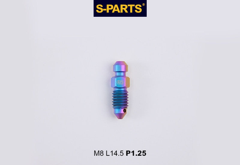 SPARTS Titanium Brake Bleeder Screws M6 / M8 / M10 – For Frando & Brembo Motorcycle Calipers