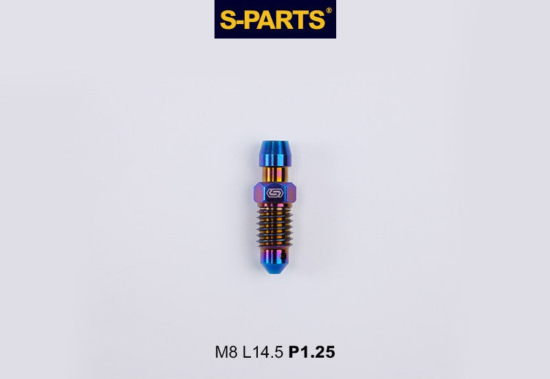 SPARTS Titanium Brake Bleeder Screws M6 / M8 / M10 – For Frando & Brembo Motorcycle Calipers