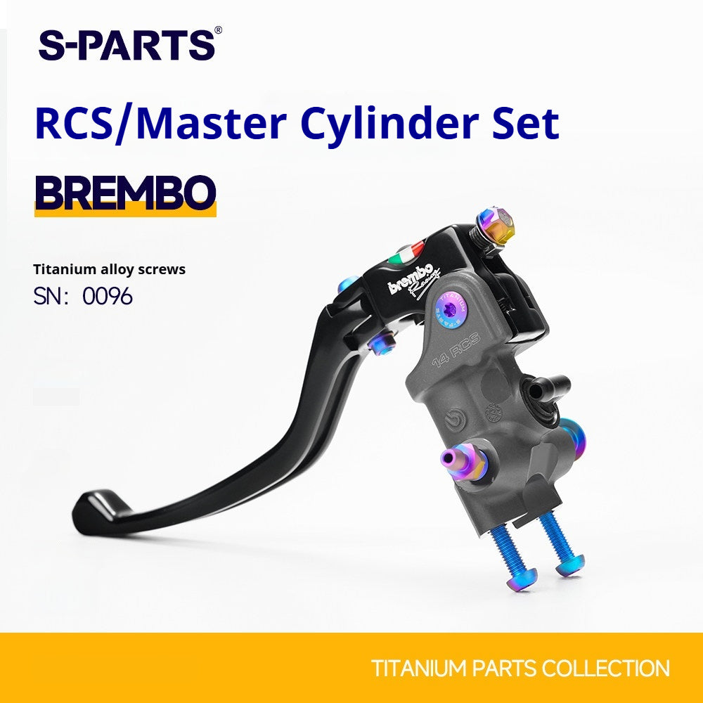 SPARTS Titanium Bolt Kit for Brembo RCS Master Cylinder