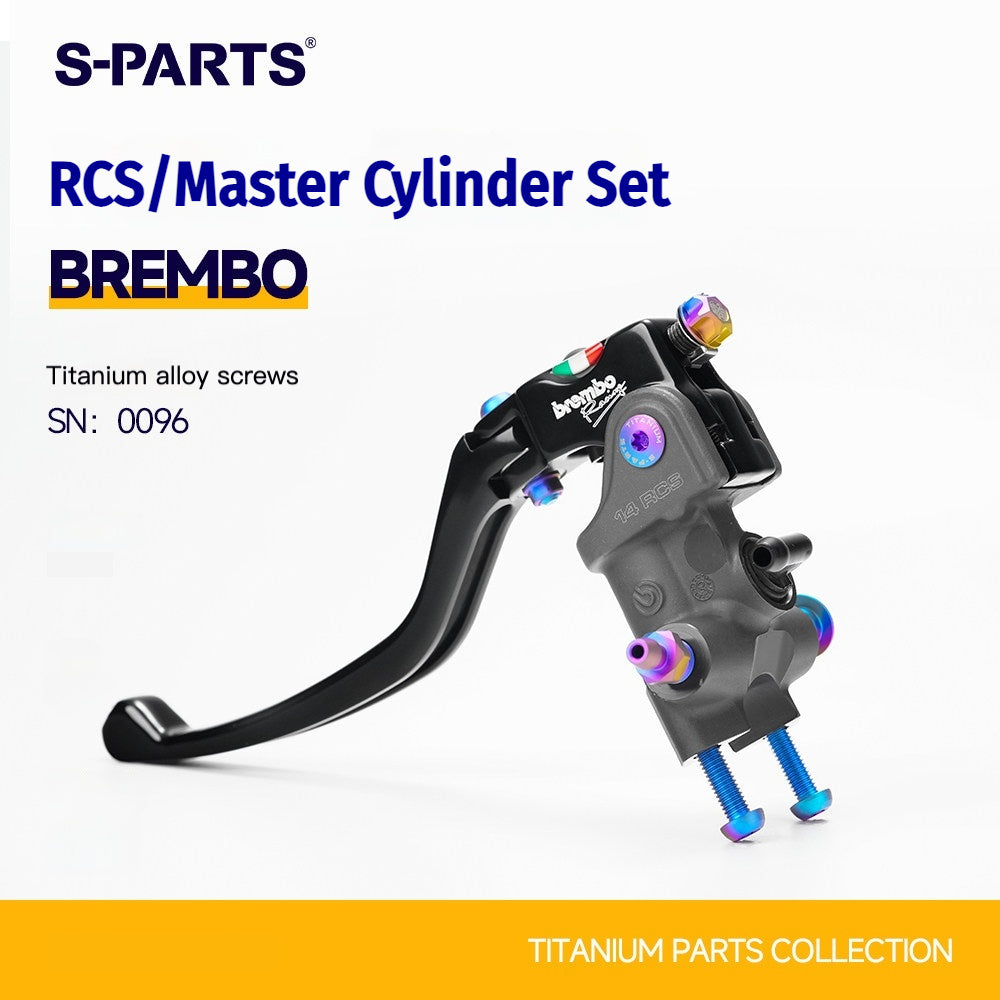 SPARTS Titanium Fastener Kit for Brembo RCS Radial Brake Master Cylinder