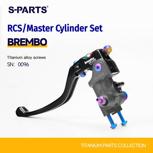 SPARTS Titanium Fastener Kit for Brembo RCS Radial Brake Master Cylinder