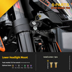 SPARTS TC4 Titanium Bolt Kit Compatible with KTM DUKE 790 – Full Motorcycle Fastener Upgrade