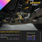 SPARTS BMW RnineT Titanium Alloy Motorcycle Bolt Upgrade Kit