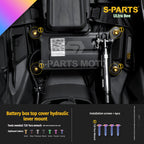 SPARTS Titanium Bolt Kit for Ultra Bee | Full Motorcycle Upgrade Set