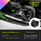 SPARTS TC4 Titanium Bolt Kit for Kawasaki ZX-4RR | Motorcycle Titanium Bolt Upgrade