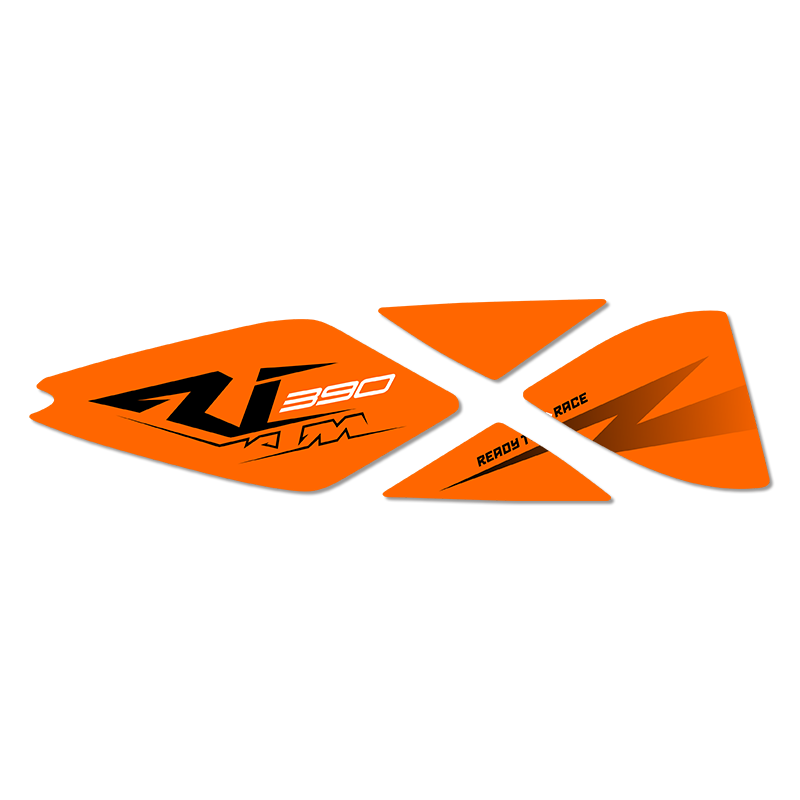 2024 KTM RC 390 Rear Swingarm Decals – Scratch-Resistant Protective Stickers and Modification Accessories