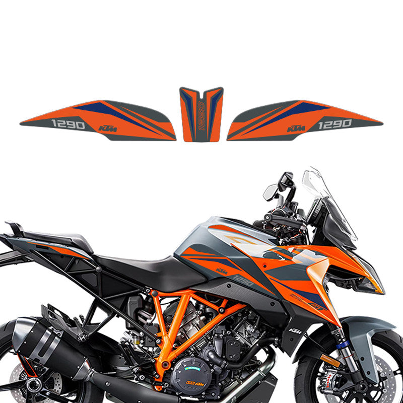 Fuel Tank Pad Fishbone Protector Decal Sticker Kit for KTM 1290 Super Duke GT