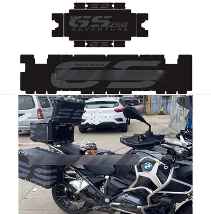 BMW F750GS / F850GS / R1250GS ADV OEM Aluminum Pannier Sticker Kit