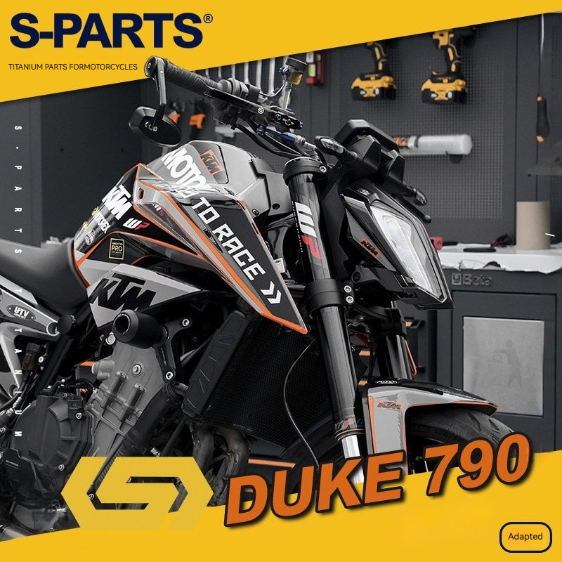 S-parts Titanium Styling & Bodywork Fairing Bolt Kit for KTM DUKE 790 | Premium Grade 5 Accessories