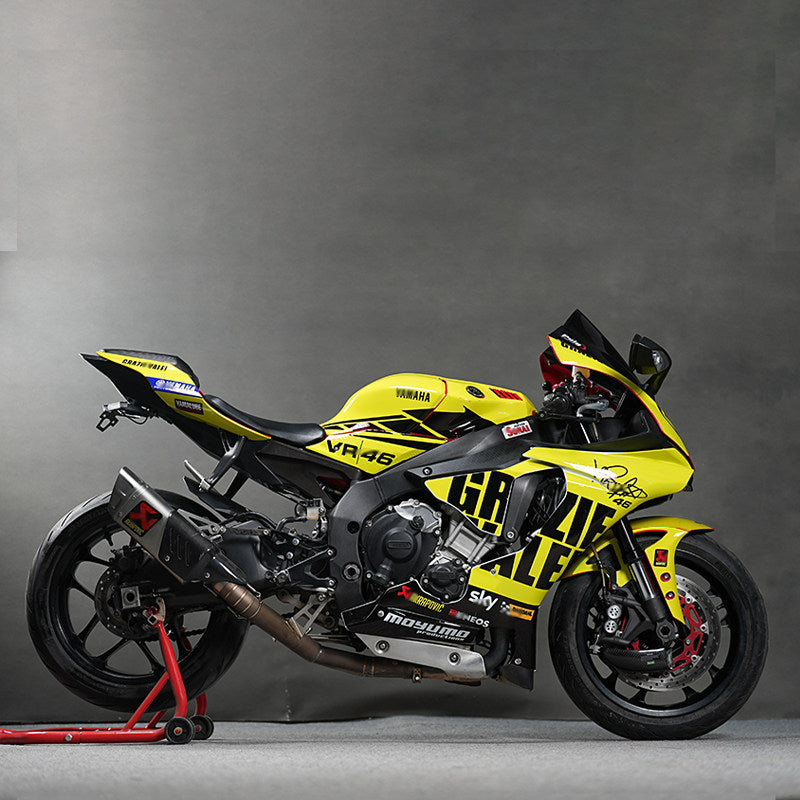 Yamaha YZF-R1 2015-2019 Full Body Decal Kit | Motorcycle Graphics Sticker & Paint Protection Film
