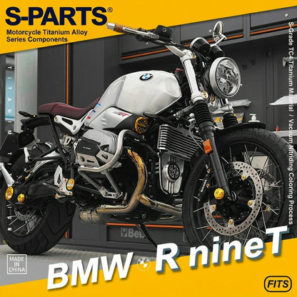 S-PARTS Premium Titanium Alloy Full Bike Hardware Upgrade Kit for BMW R nineT (221+ Pcs)