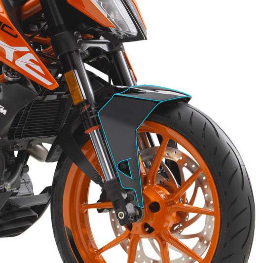KTM DUKE 390 Nano Crystal TPU Paint Protection Film Self-Healing Clear Motorcycle Protection Kit PPF Accessories
