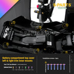 SPARTS Titanium Bolt Kit for Ultra Bee | Full Motorcycle Upgrade Set