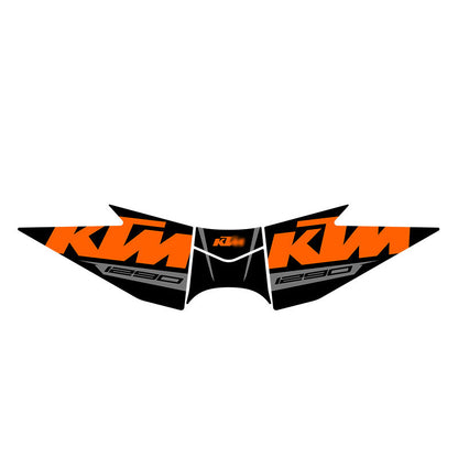 KTM 1290 Super Duke R Fishbone Tank Pad – Anti-Slip Rubber Fuel Tank Protector