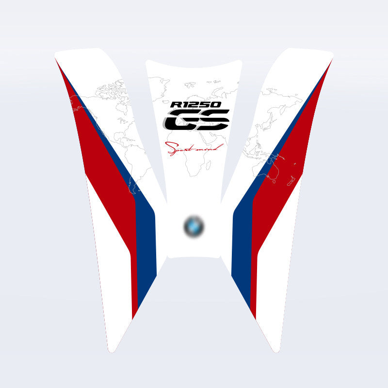 BMW R1250GS Tank Grip Pad Fishbone Tank Protector Anti-Slip Fuel Tank Protection Decal Motorcycle Accessories