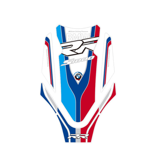 BMW S1000RR Tank Pad Fishbone Anti-Slip Tank Protector Sticker Waterproof Motorcycle Scratch Protection Decal