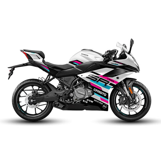 S-PARTS 2023 CFMoto 250SR Track Edition Motorcycle Decal Kit