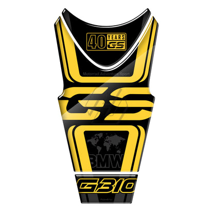 BMW G310GS (2018–2022) 40th Anniversary / Triple Black Full Body Color Change Sticker Kit Tank Fishbone Anti-Slip Graphics Set