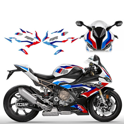 BMW S1000R Body Sticker Decal Kit Custom Graphics Waterproof Motorcycle Livery Styling Set