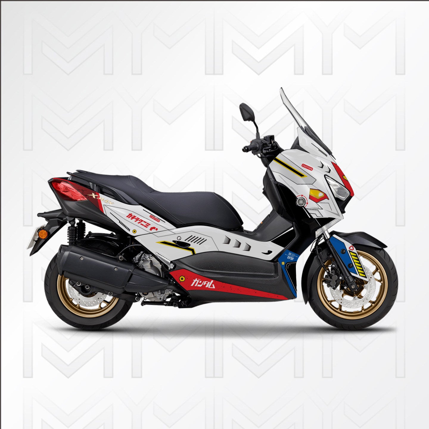 Yamaha XMAX 300 2018–2022 Full-Body Graphics Kit Motorcycle Decals & Fairing Stickers