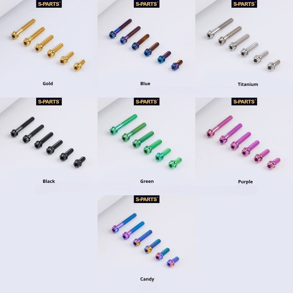 SPARTS Titanium Bolt Kit for Ducati New Monster SP 950 – Custom Candy Color & CNC Titanium Upgrade Kit