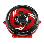 Ducati 959 / 1199 / 1299 / Panigale V2 / V4 / V4S Transparent Clutch Cover Kit Clear Clutch Side Cover Upgrade