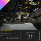 SPARTS BMW RnineT Titanium Alloy Motorcycle Bolt Upgrade Kit