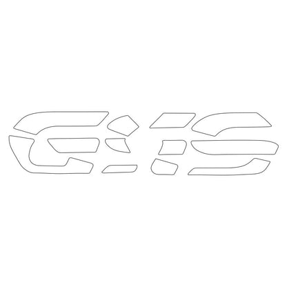 BMW R1250GS / R1200GS ADV Fuel Tank “GS” Letter Sticker Waterproof Graphic Decal
