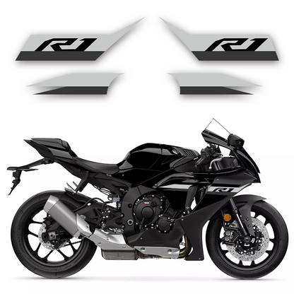 Yamaha YZF-R1 Motorcycle Side Fairing Stripe Graphics Decals Reflective Waterproof Stickers