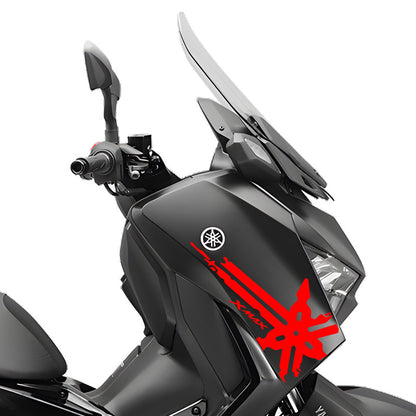 2023 Yamaha XMAX 300 Front Fairing Graphics Decal PVC Glossy Body Protection Sticker