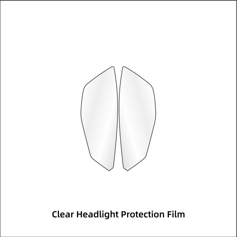 KTM DUKE 790 TPU Dashboard Screen Protector Nano Crystal Self-Healing Clear Film Headlight & Rearview Mirror Protection Film Motorcycle Accessories