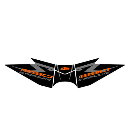 KTM 1290 Super Duke R Fishbone Tank Pad – Anti-Slip Rubber Fuel Tank Protector