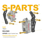 SPARTS Brembo R2 XMAX Caliper Adapter Titanium Bolt Kit