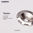 S-PARTS Titanium Visor Mechanism Cover & Screws Kit for SHOEI GLAMSTER Helmet