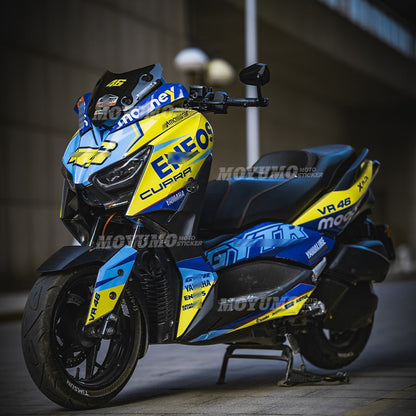 Yamaha XMAX 300 2018–2022 Full-Body Graphics Kit Motorcycle Decals & Fairing Stickers
